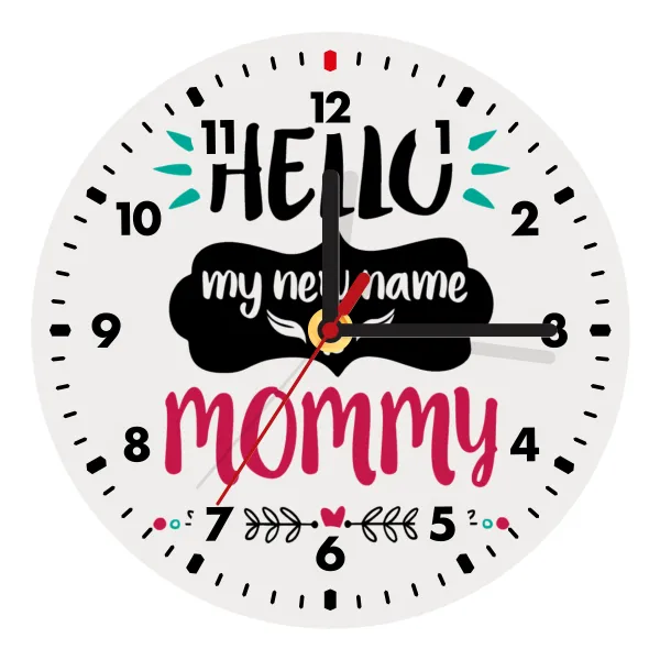 Hello, my new name is Mommy — 1