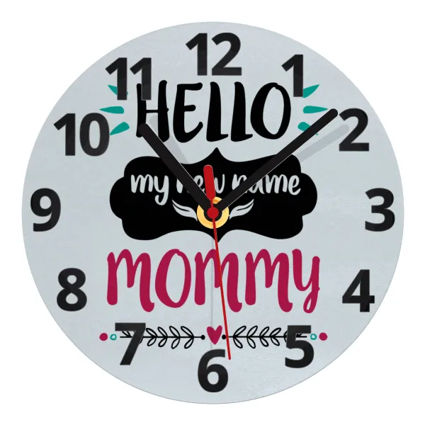 Hello, my new name is Mommy — 1