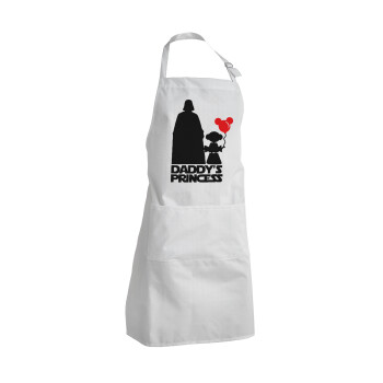 Daddy's princess, Adult Chef Apron (with sliders and 2 pockets)
