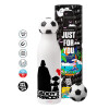 Soccer Metal mug thermos, double wall, 550ml