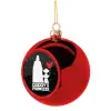 Christmas tree ball Red 8cm