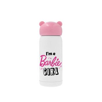 I'm Barbie girl, Ροζ ανοξείδωτο παγούρι θερμό (Stainless steel), 320ml