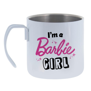 I'm Barbie girl, Mug Stainless steel double wall 400ml