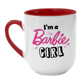 I'm Barbie girl, Κούπα κεραμική tapered 260ml