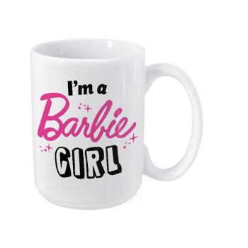 I'm Barbie girl, Κούπα Mega, κεραμική, 450ml