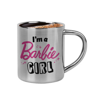 I'm Barbie girl, Κουπάκι μεταλλικό διπλού τοιχώματος για espresso (220ml)