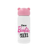 Pink stainless steel thermal flask, 320ml