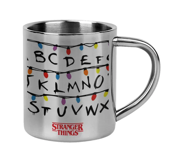 Stranger Things ABC — Mug Stainless steel double wall 300ml