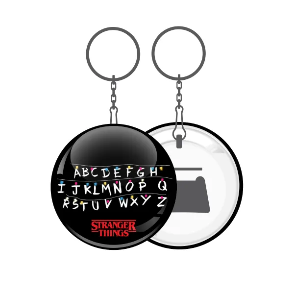 Stranger Things ABC — Μεταλλικό Ανοιχτήρι (5cm)