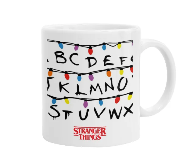 Stranger Things ABC — Κούπα, κεραμική, 330ml