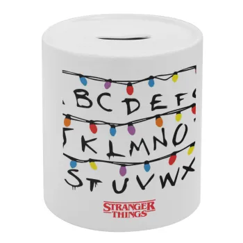 Stranger Things ABC, Κουμπαράς πορσελάνης με τάπα