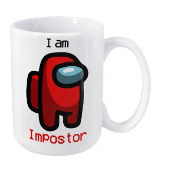 Among US i am impostor, Κούπα Mega, κεραμική, 450ml