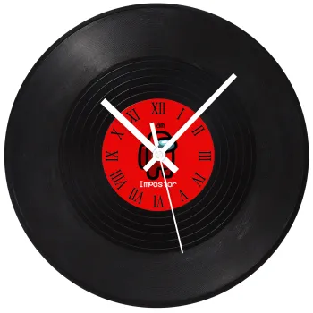 Among US i am impostor, Ρολόι τοίχου Βινύλιο (30cm)