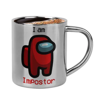 Among US i am impostor, Κουπάκι μεταλλικό διπλού τοιχώματος για espresso (220ml)