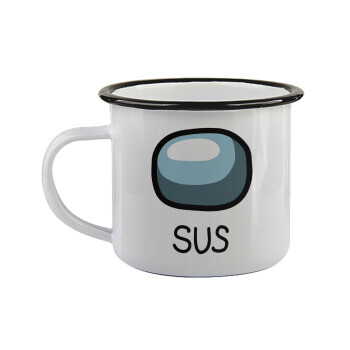 Among US SUS!!!, Κούπα εμαγιέ με μαύρο χείλος 360ml