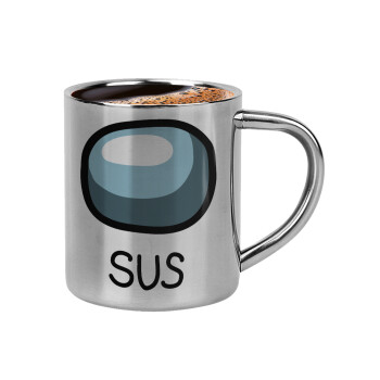 Among US SUS!!!, Double-wall metal cup for espresso (220ml)