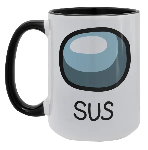 Among US SUS!!! — Mega 15oz Μαύρη