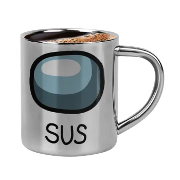 Among US SUS!!!, Double-wall metal cup for espresso (220ml)