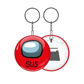 Among US SUS!!!, Μπρελόκ μεταλλικό 5cm με ανοιχτήρι