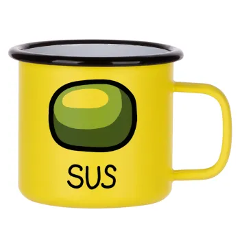 Among US SUS!!!, Metallic enamel MATT Yellow cup 360ml