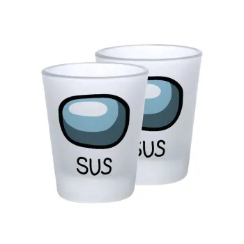 Among US SUS!!!, Σφηνοπότηρα γυάλινα 45ml του πάγου (2 τεμάχια)