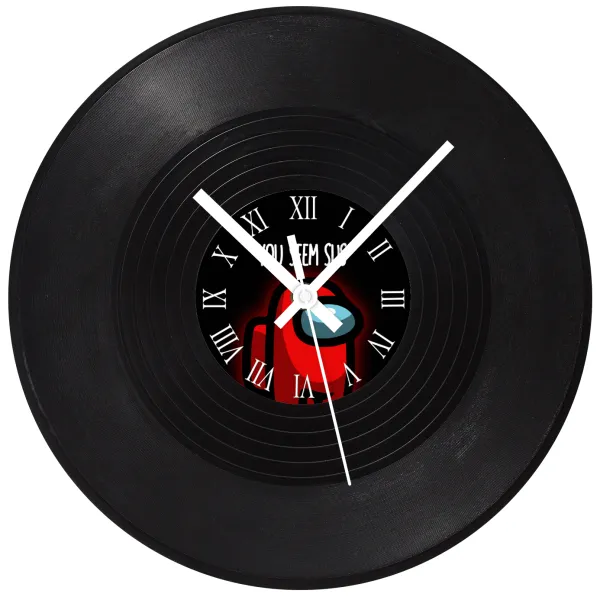 Among US — Vinyl record wall clock (30cm)
