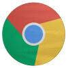 Chrome, Επιφάνεια κοπής γυάλινη στρογγυλή (30cm)