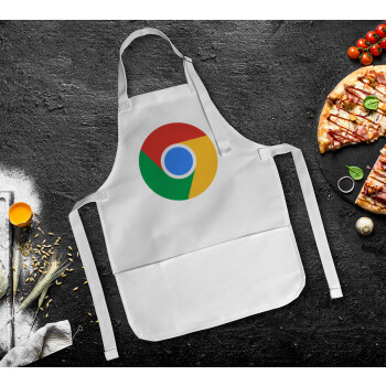 Chrome, Ποδιά Σεφ Ολόσωμη Παιδική (με ρυθμιστικά και 2 τσέπες)