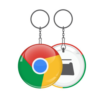 Chrome, Μπρελόκ μεταλλικό 5cm με ανοιχτήρι