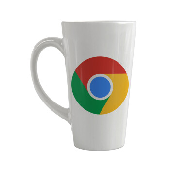 Chrome, Κούπα κωνική Latte Μεγάλη, κεραμική, 450ml
