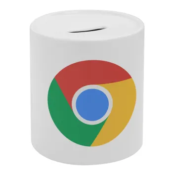 Chrome, Κουμπαράς πορσελάνης με τάπα