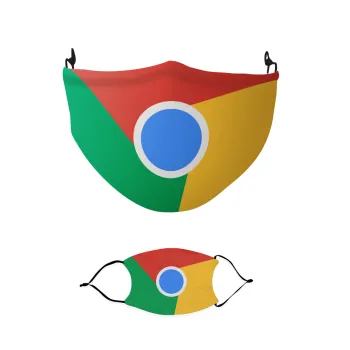Chrome, Μάσκα υφασμάτινη παιδική πολλαπλών στρώσεων με υποδοχή φίλτρου