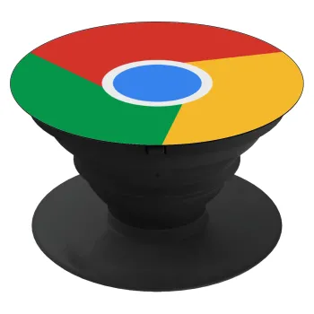 Chrome, Phone Holders Stand  Μαύρο Βάση Στήριξης Κινητού στο Χέρι