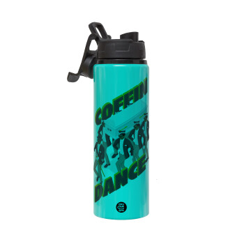 Coffin Dance!, Μεταλλικό παγούρι νερού με καπάκι ασφαλείας, αλουμινίου 850ml