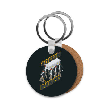 Coffin Dance!, Μπρελόκ Ξύλινο στρογγυλό MDF Φ5cm