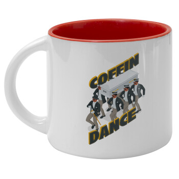 Coffin Dance!, Κούπα κεραμική 400ml Λευκή/Κόκκινη