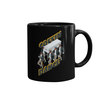 Coffin Dance!, Κούπα Μαύρη, κεραμική, 330ml