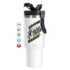 Mega Tumbler με καπάκι, διπλού τοιχώματος (θερμό) 1,2L