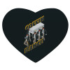 Mousepad καρδιά 23x20cm
