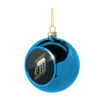 Coffin Dance!, Blue Christmas tree ball ornament 8cm