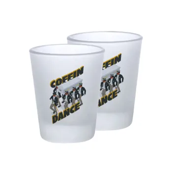 Coffin Dance!, Σφηνοπότηρα γυάλινα 45ml του πάγου (2 τεμάχια)