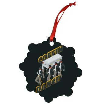 Coffin Dance!, Στολίδι Χριστουγεννιάτικο στολίδι snowflake ξύλινο 7.5cm