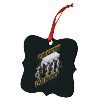 Coffin Dance!, Στολίδι Χριστουγεννιάτικο στολίδι polygon ξύλινο 7.5cm