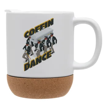 Coffin Dance!, Κούπα, κεραμική με βάση φελού και καπάκι (ΜΑΤ), 330ml