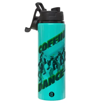 Coffin Dance!, Μεταλλικό παγούρι νερού με καπάκι ασφαλείας, αλουμινίου 850ml