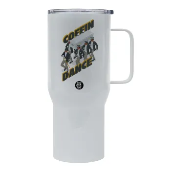 Coffin Dance!, Mega Stainless steel Tumbler with lid, double wall 750L