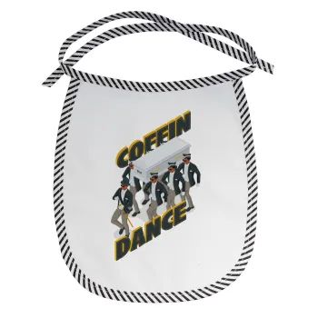 Coffin Dance!, Σαλιάρα μωρού αλέκιαστη με κορδόνι Μαύρη