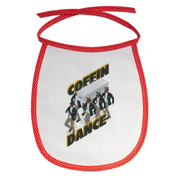 Coffin Dance!, Σαλιάρα μωρού αλέκιαστη με κορδόνι Κόκκινη