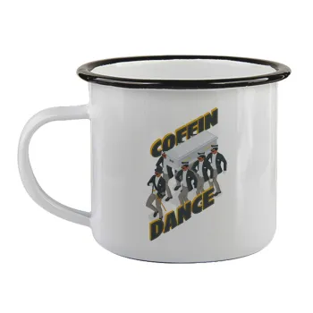 Coffin Dance!, Κούπα εμαγιέ με μαύρο χείλος 360ml