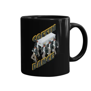 Coffin Dance!, Κούπα Μαύρη, κεραμική, 330ml
